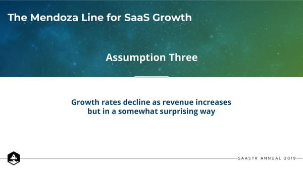 The Mendoza Line For SaaS Growth - Page 10