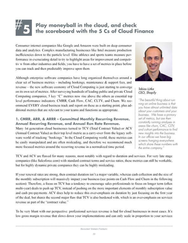 Bessemer’s Top 10 Laws of Cloud Computing - Page 10