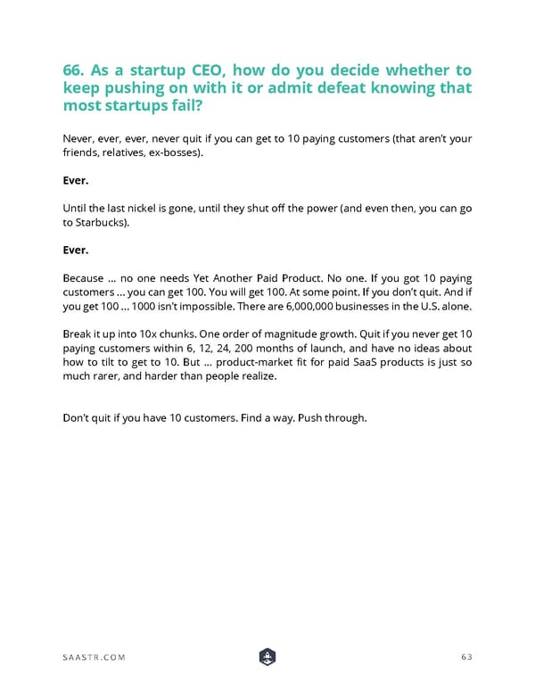 The Ultimate Guide For Scaling Sales & Raising Capital - Page 67